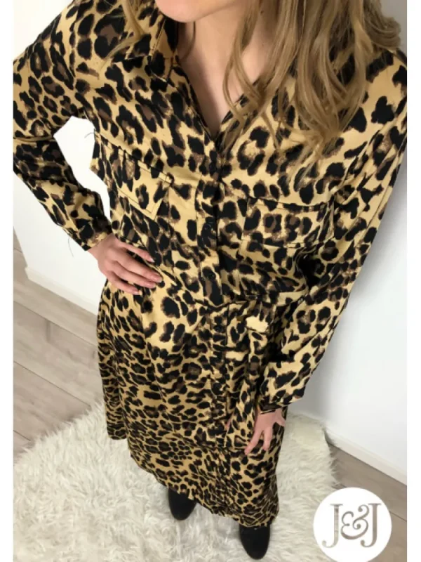 Femme * Robes^Robe Chemise Leopard "Mexico"