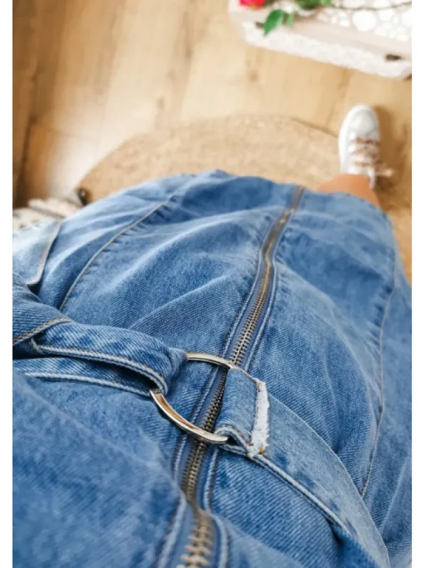 Femme * Robes^Robe En Jean Manille