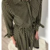 Femme * Robes^Robe Longue A Rayures "Madrid"