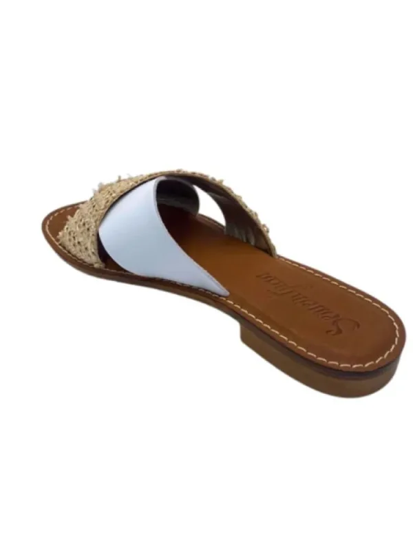 Femme Semerdjian Sandales & Nu-Pieds^Sandales Avena Blanc/Ecru-