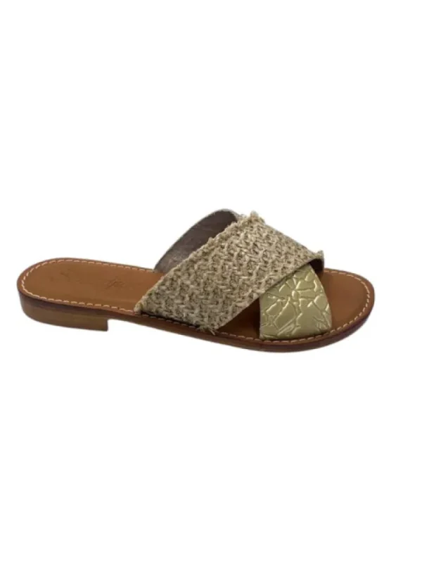 Femme Semerdjian Sandales & Nu-Pieds^Sandales Avena Dorees-