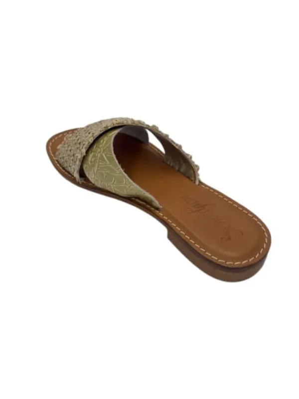 Femme Semerdjian Sandales & Nu-Pieds^Sandales Avena Dorees-