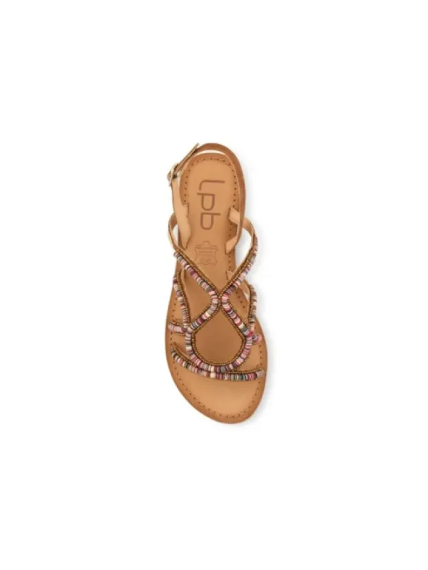 Femme Les Petites Bombes - LPB Sandales & Nu-Pieds^Sandales Cuir Alya Dore-Les Petites Bombes