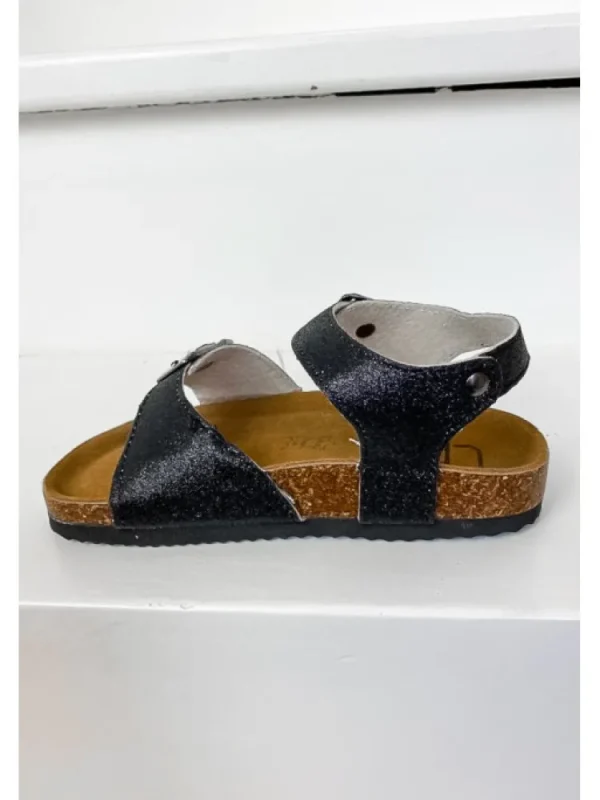 Enfants Les Petites Bombes - LPB Sandales & Nu-Pieds^Sandales Enfant Rosette Glitter-Les Petites Bombes