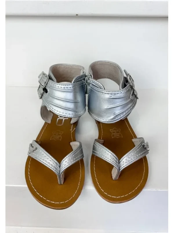 Enfants Les Petites Bombes - LPB Sandales & Nu-Pieds^Sandales Enfant Valentine Argent Metal-Les Petites Bombes