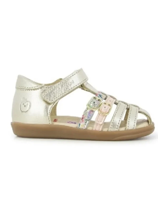 Enfants Shoo pom Sandales & Nu-Pieds^Sandales Fille Pika Spart Platine/Multi-