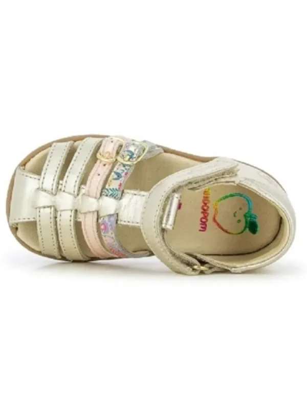 Enfants Shoo pom Sandales & Nu-Pieds^Sandales Fille Pika Spart Platine/Multi-