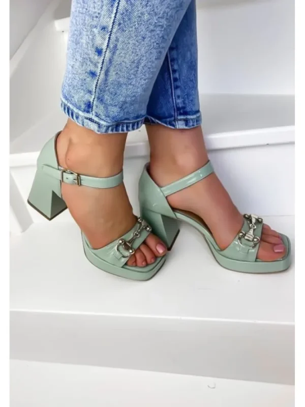 Femme Semerdjian Sandales & Nu-Pieds^Sandales M682M4 Vertes-