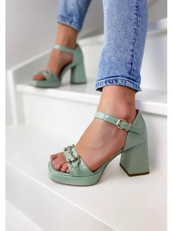 Femme Semerdjian Sandales & Nu-Pieds^Sandales M682M4 Vertes-