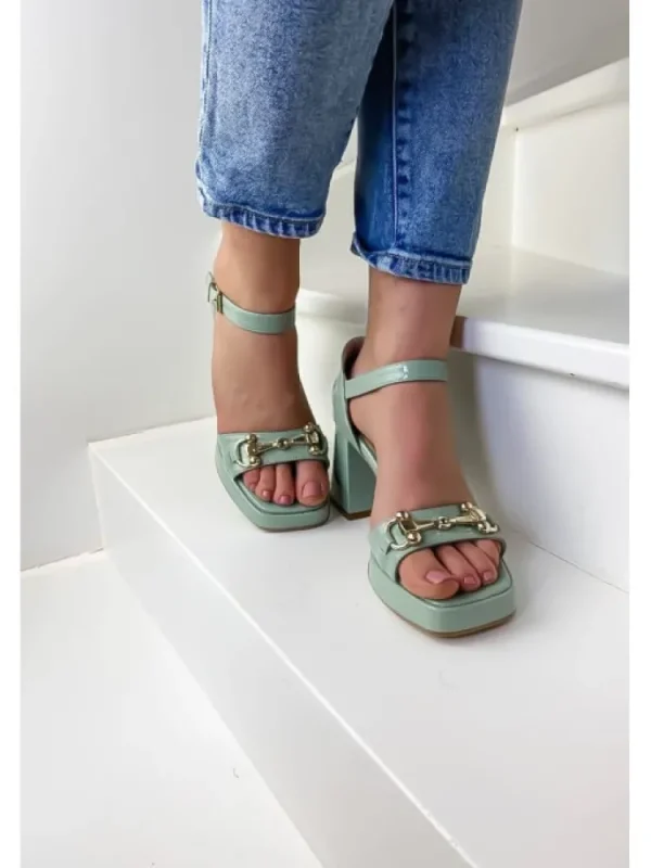 Femme Semerdjian Sandales & Nu-Pieds^Sandales M682M4 Vertes-