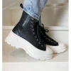 Femme Semerdjian Bottines^-Bottines D144M1 Cocco Nero