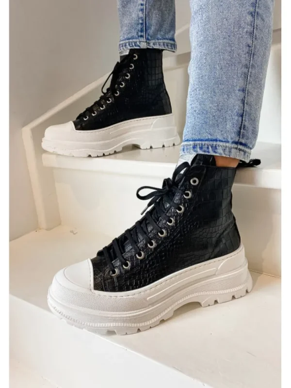 Femme Semerdjian Bottines^-Bottines D144M1 Cocco Nero