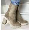 Femme Semerdjian Bottines^-Bottines E544E1 Camoscio Corda