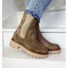 Femme Semerdjian Bottines^-Bottines E449E2 Camoscio Corda