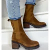 Femme Semerdjian Bottines^-Bottines E228E3 Camoscio Fox