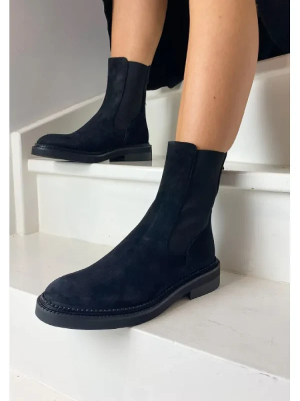 Femme Semerdjian Bottines^-Bottines E320E4 Camoscio Nero