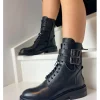 Femme Semerdjian Bottines^-Bottines E320E9 Gange Nero