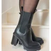 Femme Semerdjian Bottines^-Bottines E544E1 Gange Nero