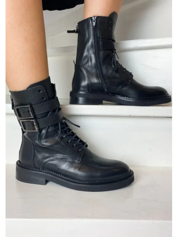 Femme Semerdjian Bottines^-Bottines E320E9 Gange Nero