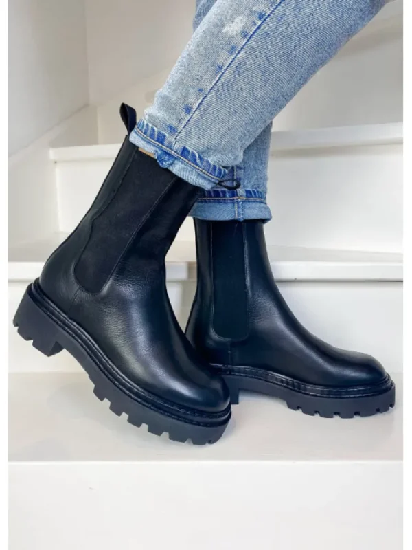 Femme Semerdjian Bottines^-Bottines E449E2 Gange Nero