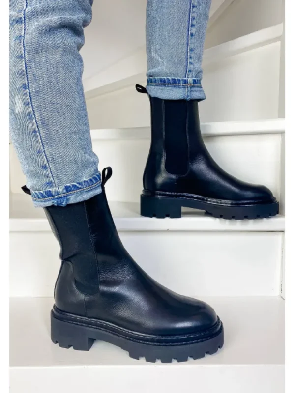 Femme Semerdjian Bottines^-Bottines E449E2 Gange Nero