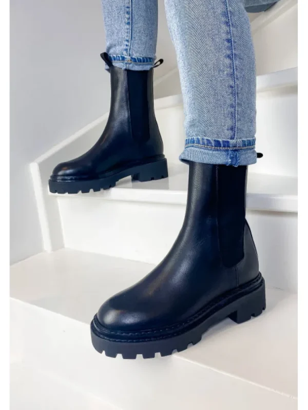 Femme Semerdjian Bottines^-Bottines E449E2 Gange Nero