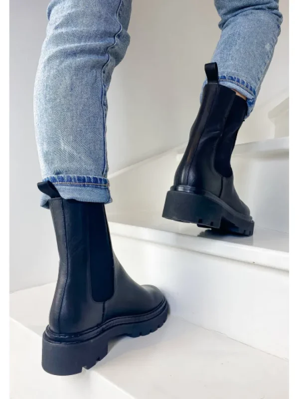 Femme Semerdjian Bottines^-Bottines E449E2 Gange Nero