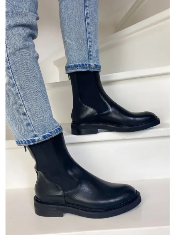 Femme Semerdjian Bottines^-Bottines E320E4 Gange Nero