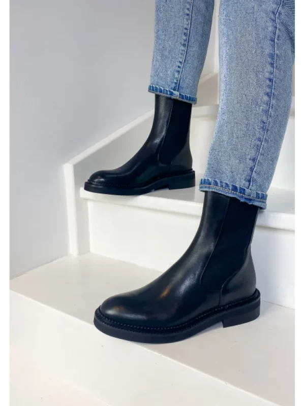 Femme Semerdjian Bottines^-Bottines E320E4 Gange Nero