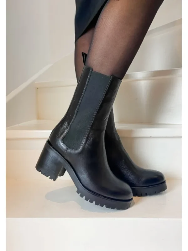 Femme Semerdjian Bottines^-Bottines E228E3 Mino Nero