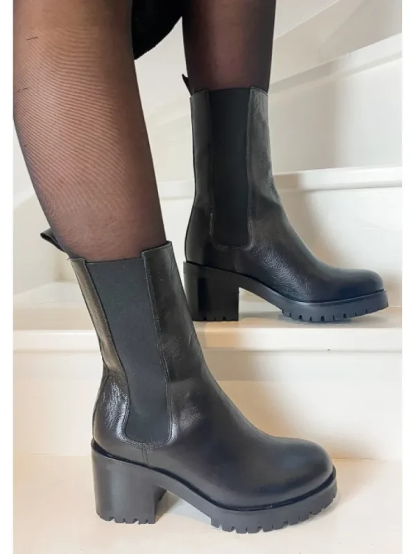 Femme Semerdjian Bottines^-Bottines E228E3 Mino Nero