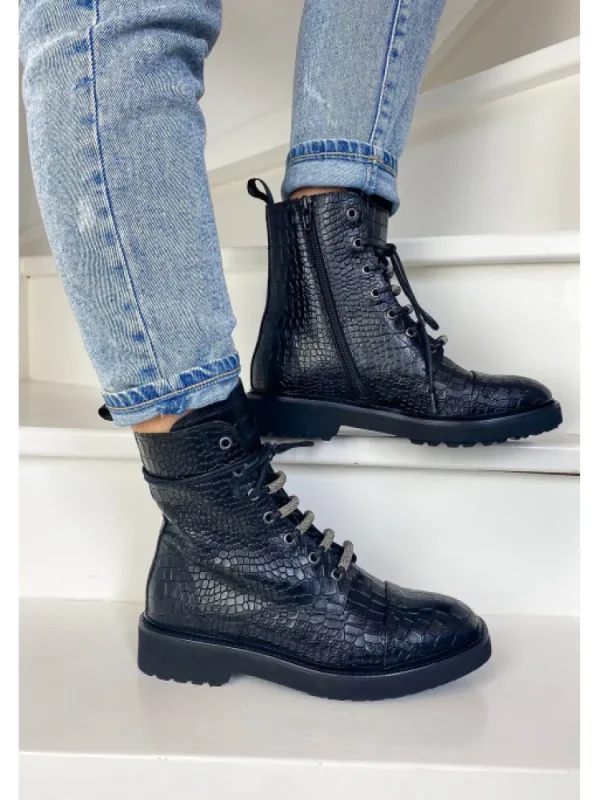 Femme Semerdjian Bottines^-Bottines E907R2 Cocco Nero