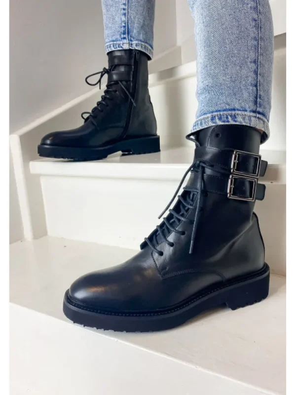 Femme Semerdjian Bottines^-Bottines E907R3 Gange Nero