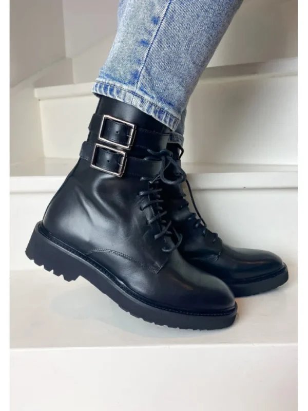 Femme Semerdjian Bottines^-Bottines E907R3 Gange Nero