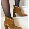 Femme Semerdjian Bottines^-Bottines F333K3 Camoscio Fox
