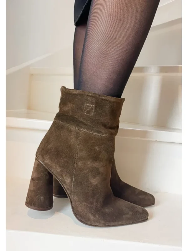 Femme Semerdjian Bottines^-Bottines F333K1 Camoscio Cotto