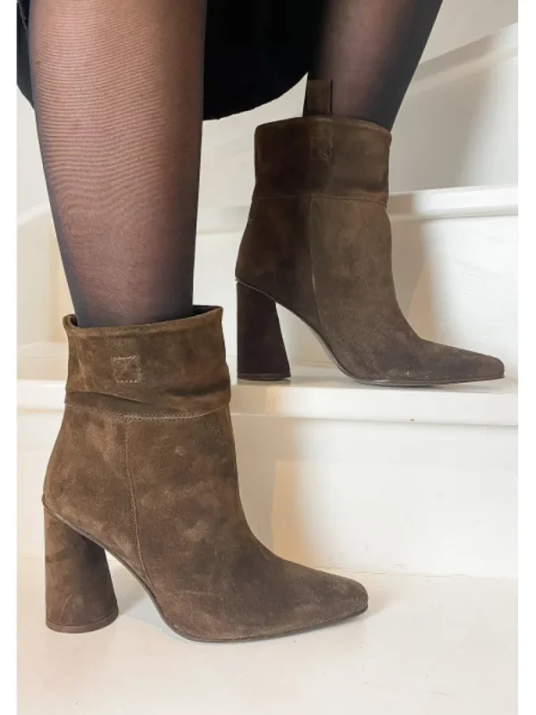Femme Semerdjian Bottines^-Bottines F333K1 Camoscio Cotto