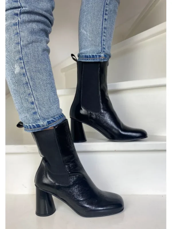 Femme Semerdjian Bottines^-Bottines F808K1 Naplak Nero