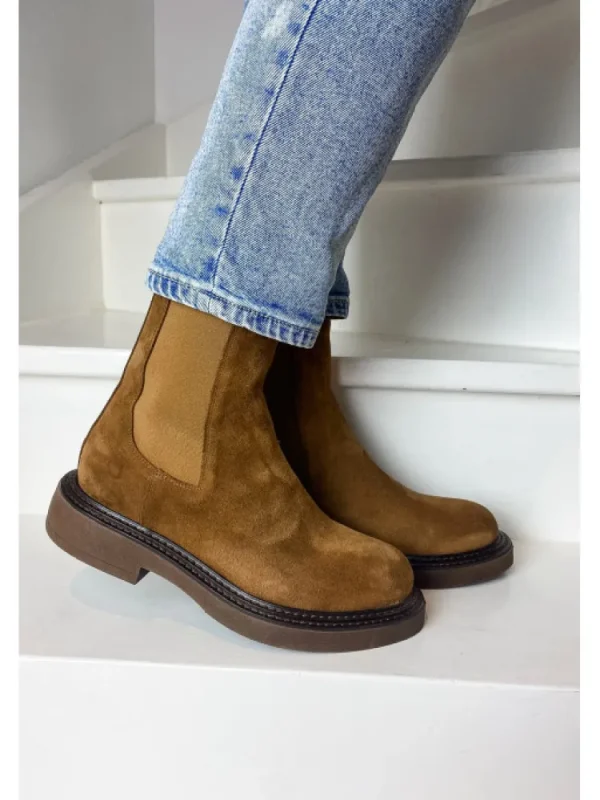 Femme Semerdjian Bottines^-Bottines F112K7-L Camoscio Fox