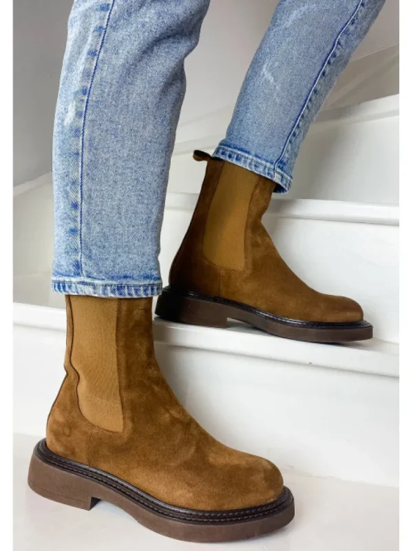 Femme Semerdjian Bottines^-Bottines F112K7-L Camoscio Fox