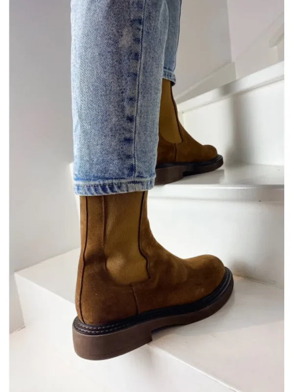 Femme Semerdjian Bottines^-Bottines F112K7-L Camoscio Fox