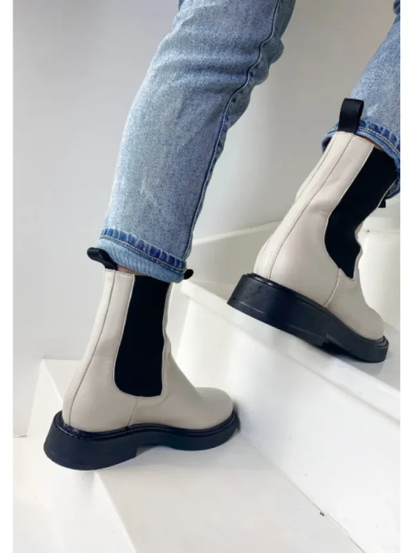 Femme Semerdjian Bottines^-Bottines F112K7-L Nappa Ghiaccio