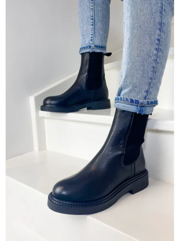 Femme Semerdjian Bottines^-Bottines F112K7-L Nappa Nero