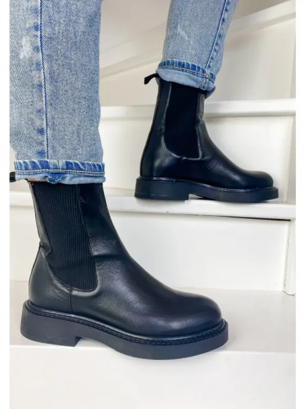 Femme Semerdjian Bottines^-Bottines F112K7-L Nappa Nero