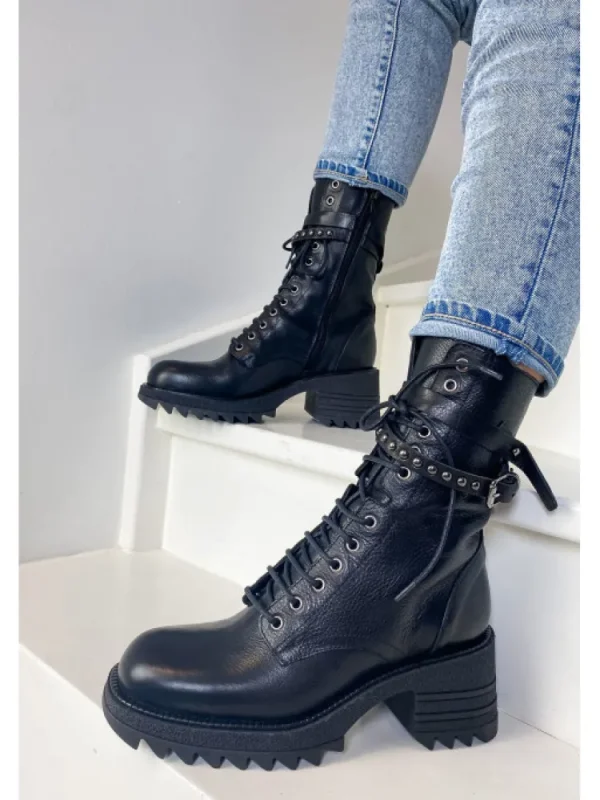 Femme Semerdjian Bottines^-Bottines M547M7 Gange Nero