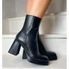 Femme Semerdjian Bottines^-Bottines M684M2 Vitello Nero