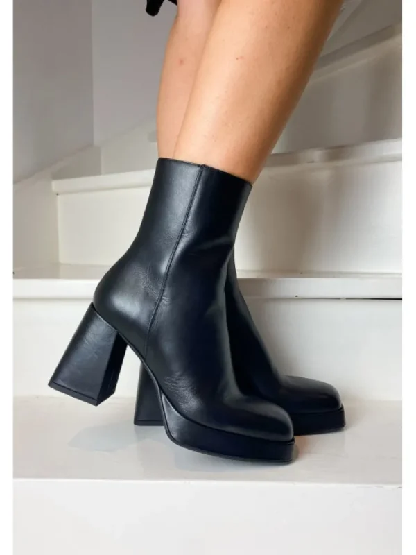 Femme Semerdjian Bottines^-Bottines M684M2 Vitello Nero