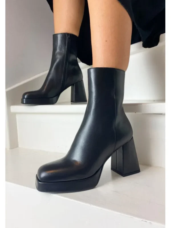 Femme Semerdjian Bottines^-Bottines M684M2 Vitello Nero