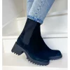 Femme Semerdjian Bottines^-Bottines Mu547M3 Camoscio Nero