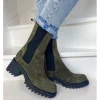 Femme Semerdjian Bottines^-Bottines Mu547M3 Kaki